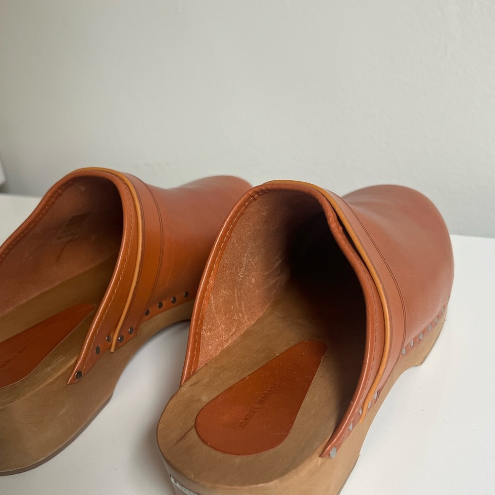 Original Isabel Marant Leather Clogs - Picture 9 of 15
